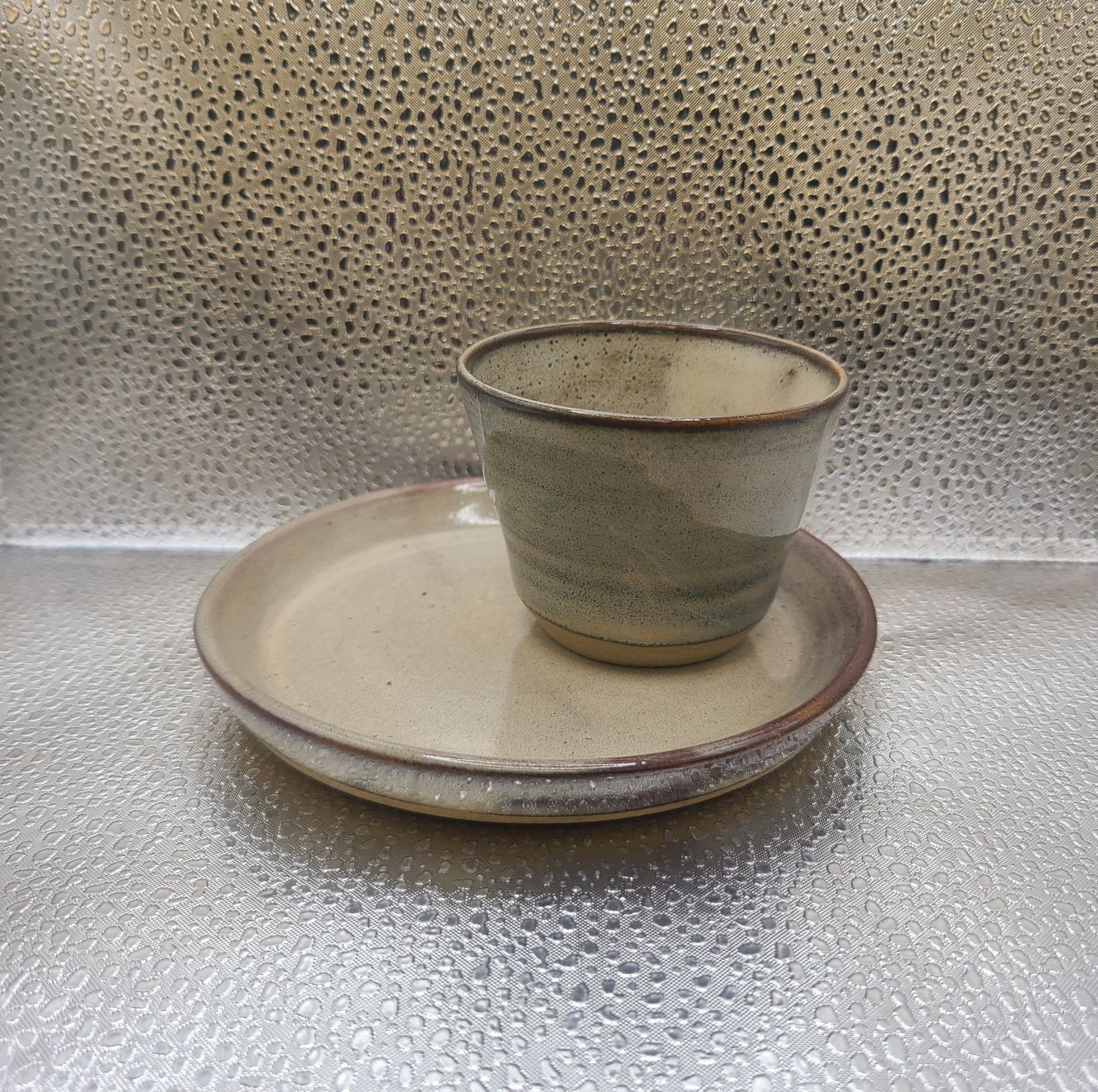Birch Communion Cup and Plate 2