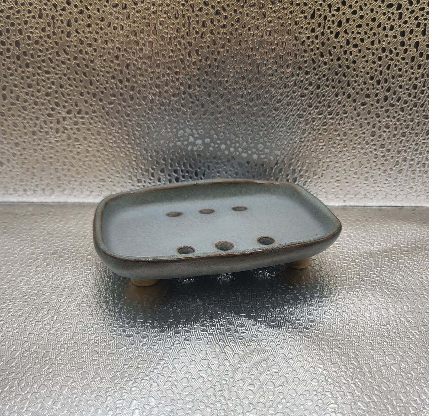 Frost Blue Soap Dish