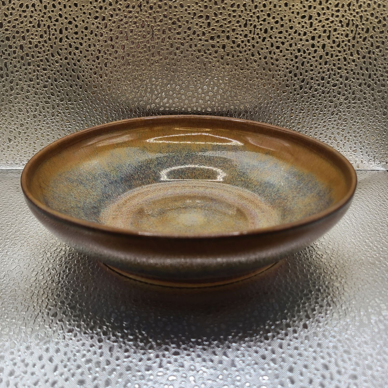 Iron Lustre and Smokey Merlot Bowl