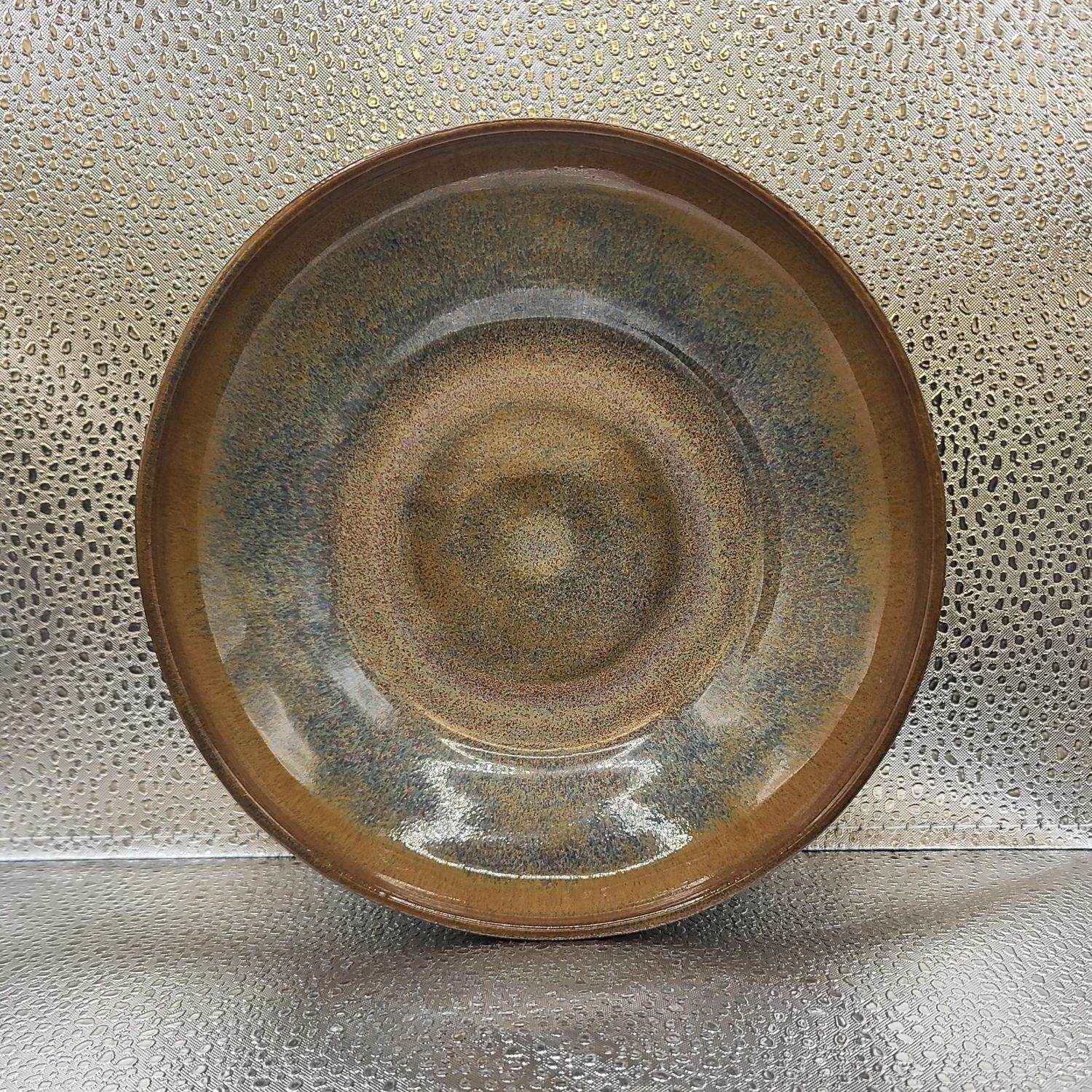 Iron Lustre and Smokey Merlot Bowl 