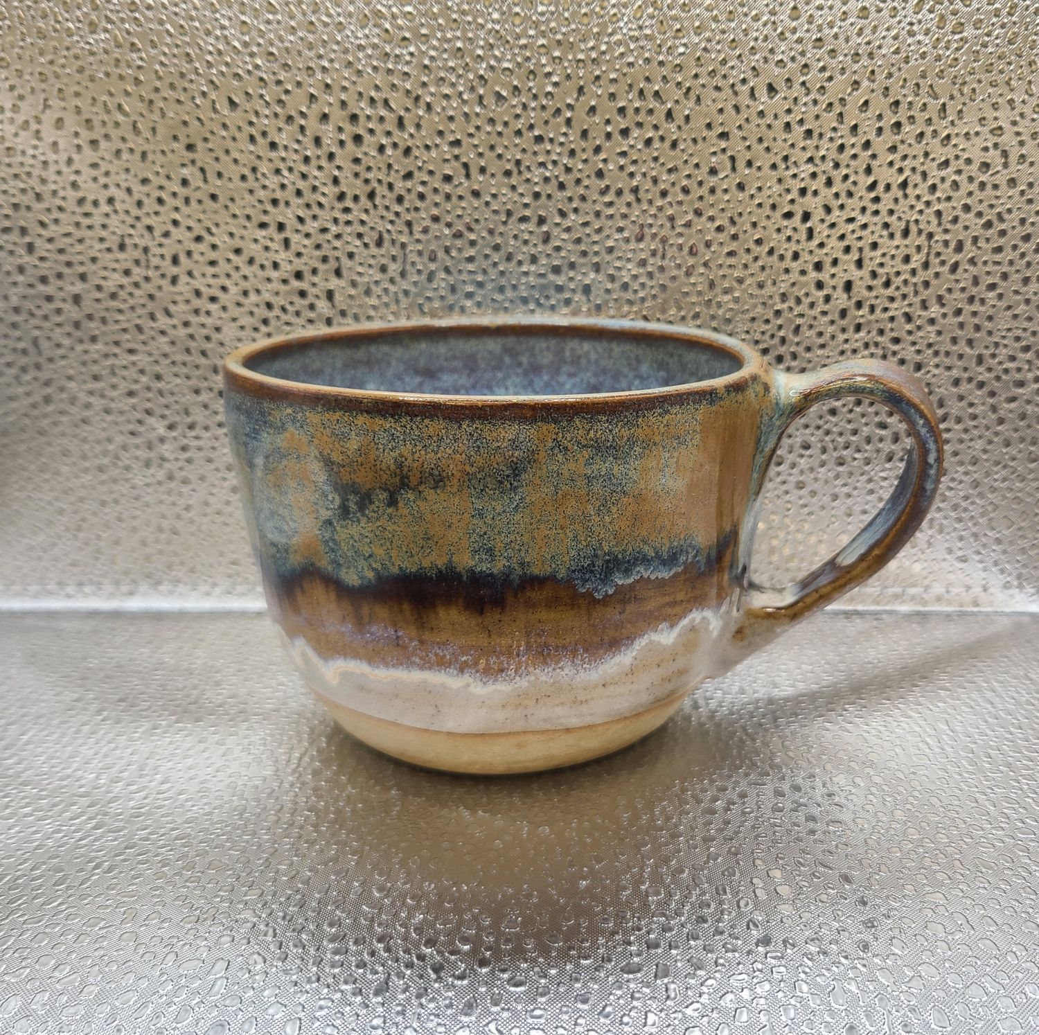 Alabaster, Honey Flux and Midnight Blue Mug