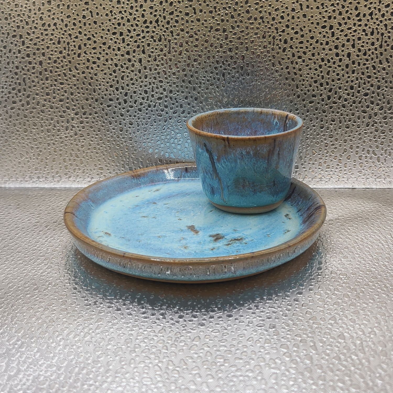 Winterwood and Norse Blue Communion Cup and Plate 1
