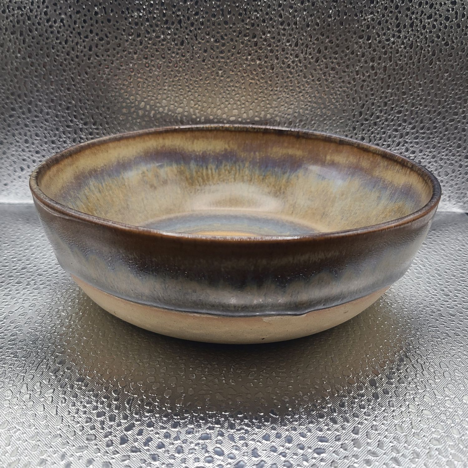 Alabaster,  Iron Lustre and Midnight