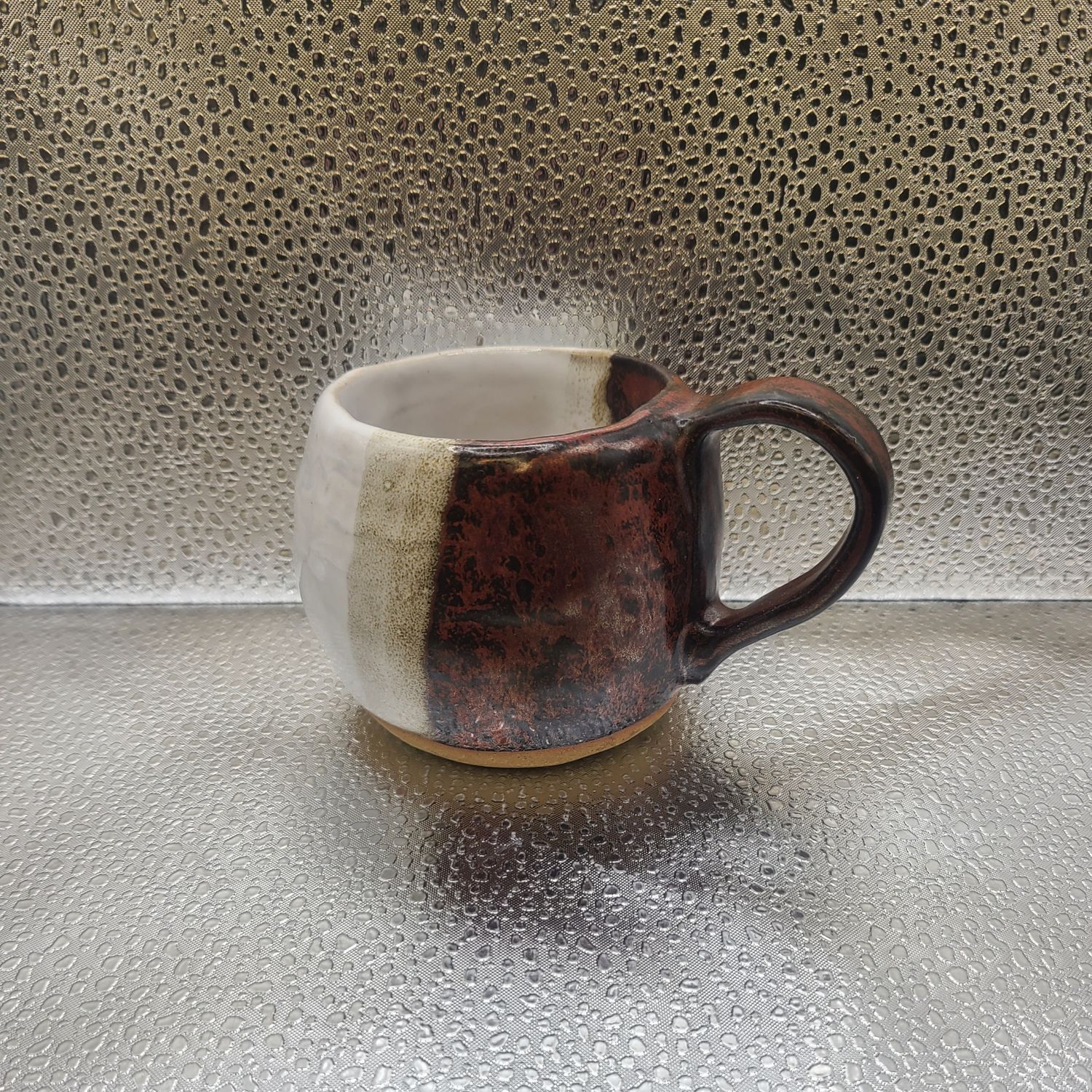 Copper Float and Snow Mug