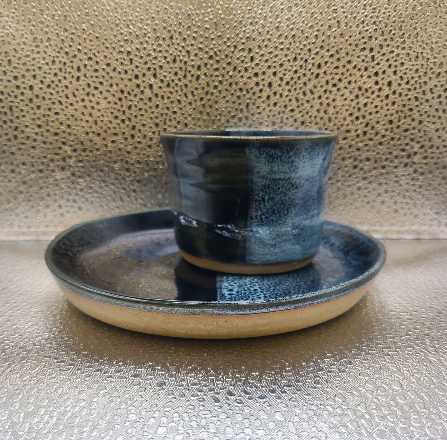 Storm and Snow Communion Cup and Plate2