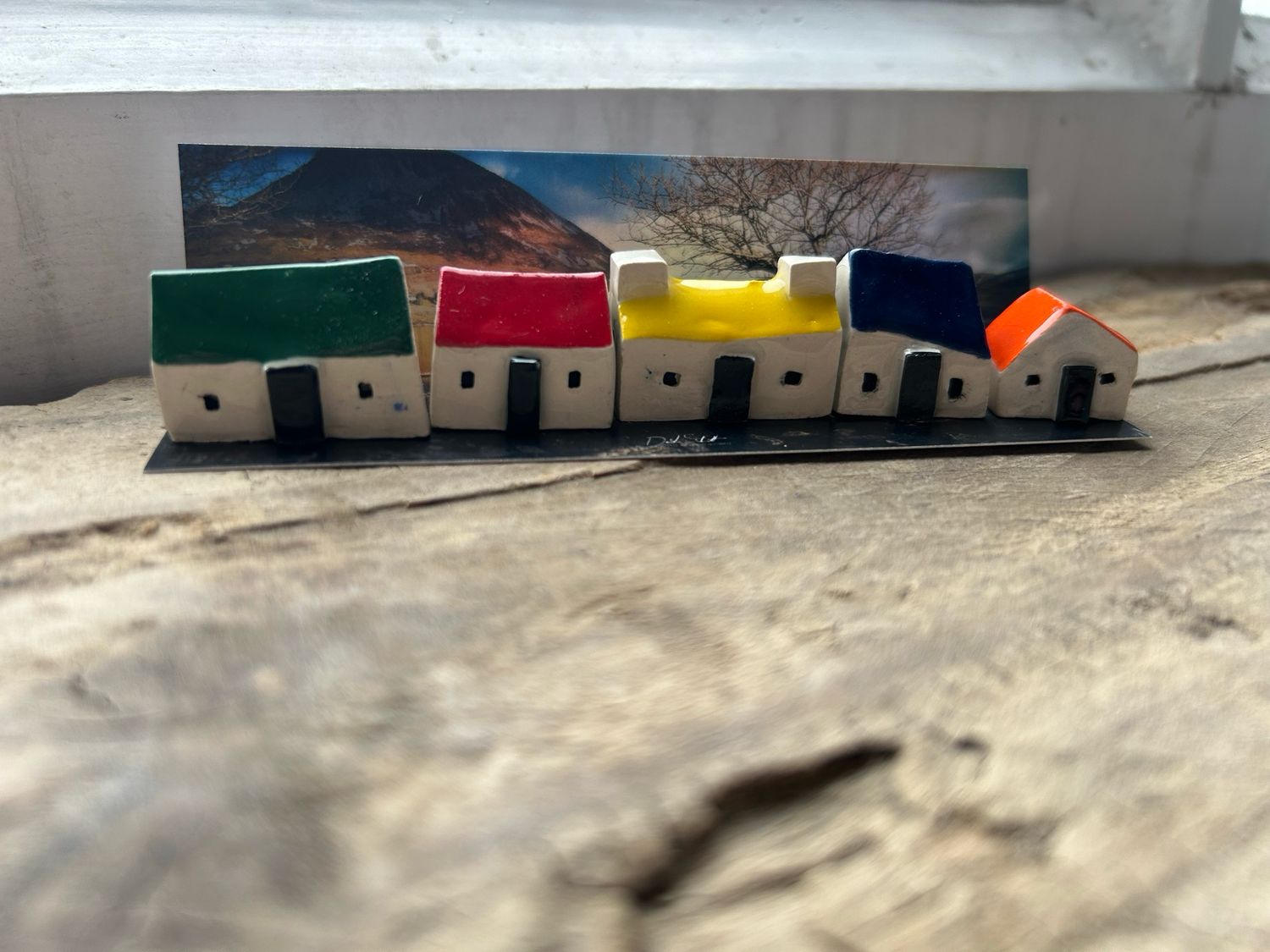 Pebble Beach Cottages Coloured Roofs Pebble Beach Cottages Coloured Roofs