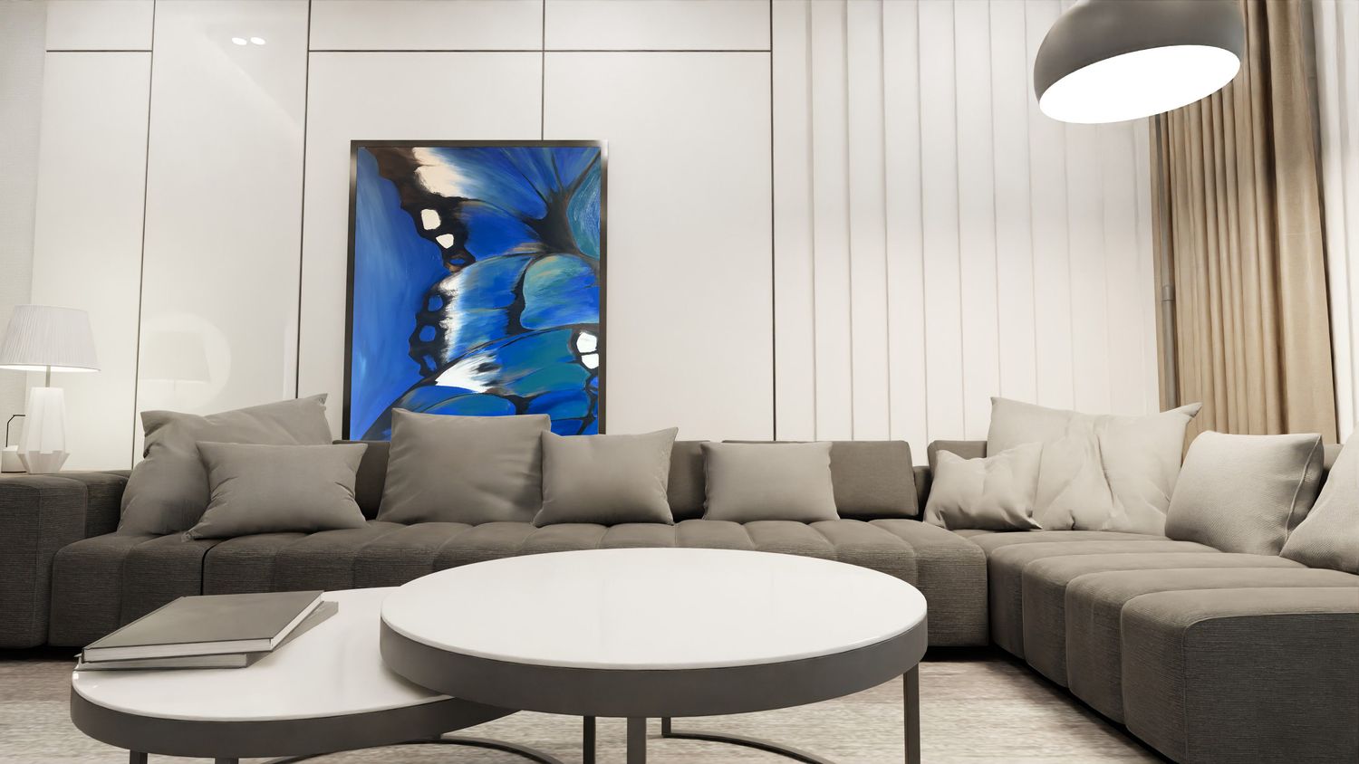 Butterflies I 100x120 cm oil on canvas