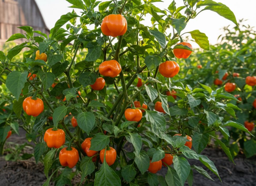 Orange Scotch Bonnet Pepper