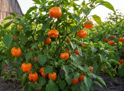 Orange Scotch Bonnet | Premium Fresh-Harvested Super-Hot Heirloom Pepper Seeds