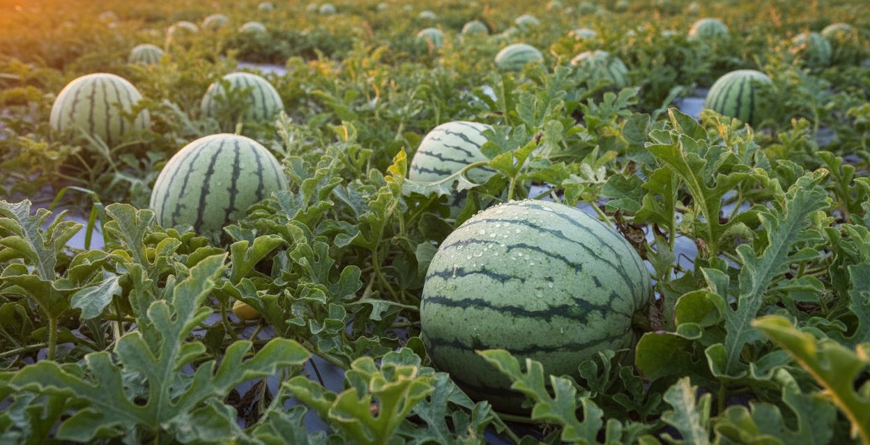 Fresh Sweet Dixie Queen Choice Harvest of Heirloom Watermelon Seeds