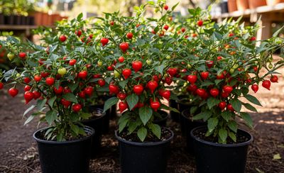 Red Biquinho | Premium Harvest Fresh Heirloom Pepper Seeds