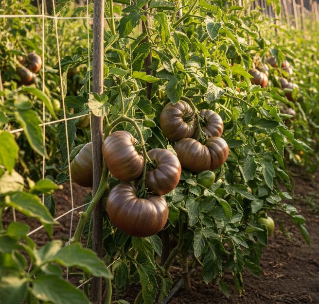 Fresh New Harvest of Premium | Heirloom Cherokee Purple Tomato Seeds