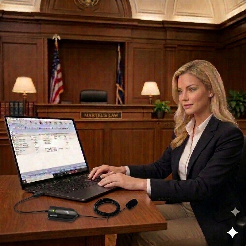 HGM-USB Court Reporter Microphone SKU 1277