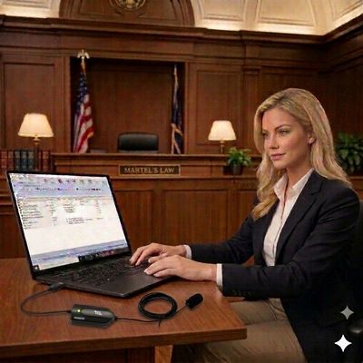 ELITE COURT REPORTER USB MICROPHONE HGM-USB
