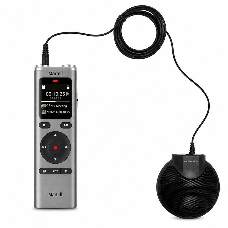Basic Meeting Recorder w/ Conference Microphone