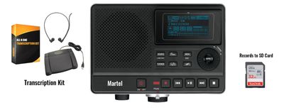 StenoMask Equipment Verbatim Starter Kit 1 (Voice Writing System for Court Reporters)