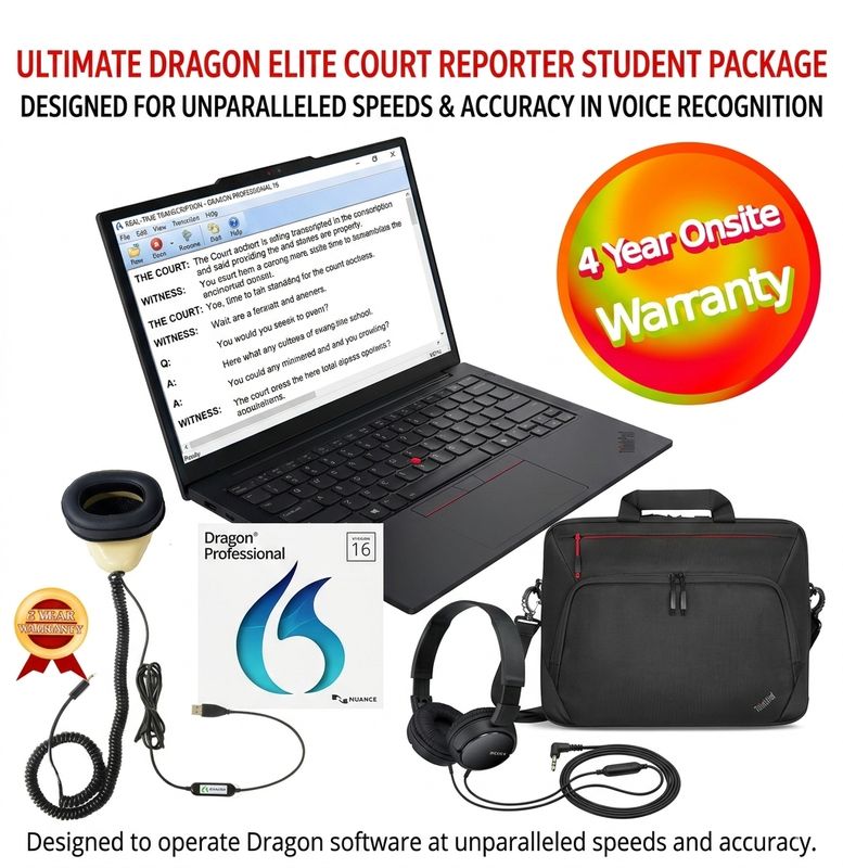 Alfred State 32 Gig Dragon Elite Laptop Package