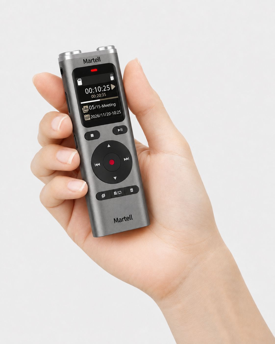 Simple-to-Use Court Reporter Backup Digital Recorder