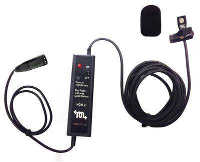 XLR HGM-2 Court Reporter Microphone
