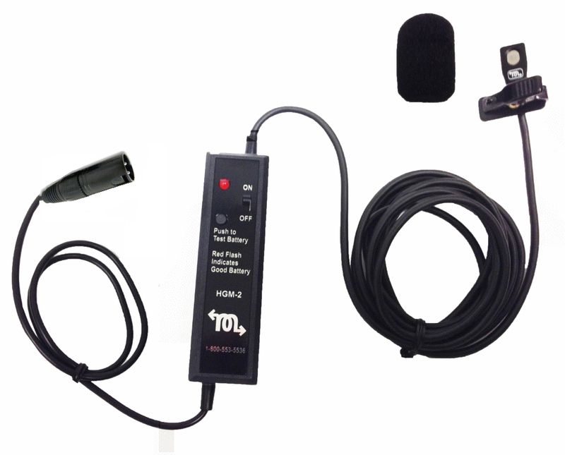 XLR HGM-2 Court Reporter Microphone