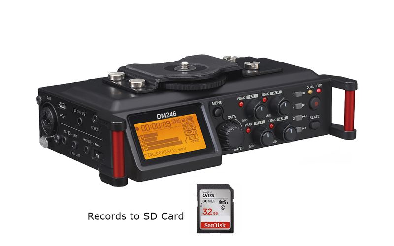 Martel DM246 V2 Four Channel Courtroom Recorder - System