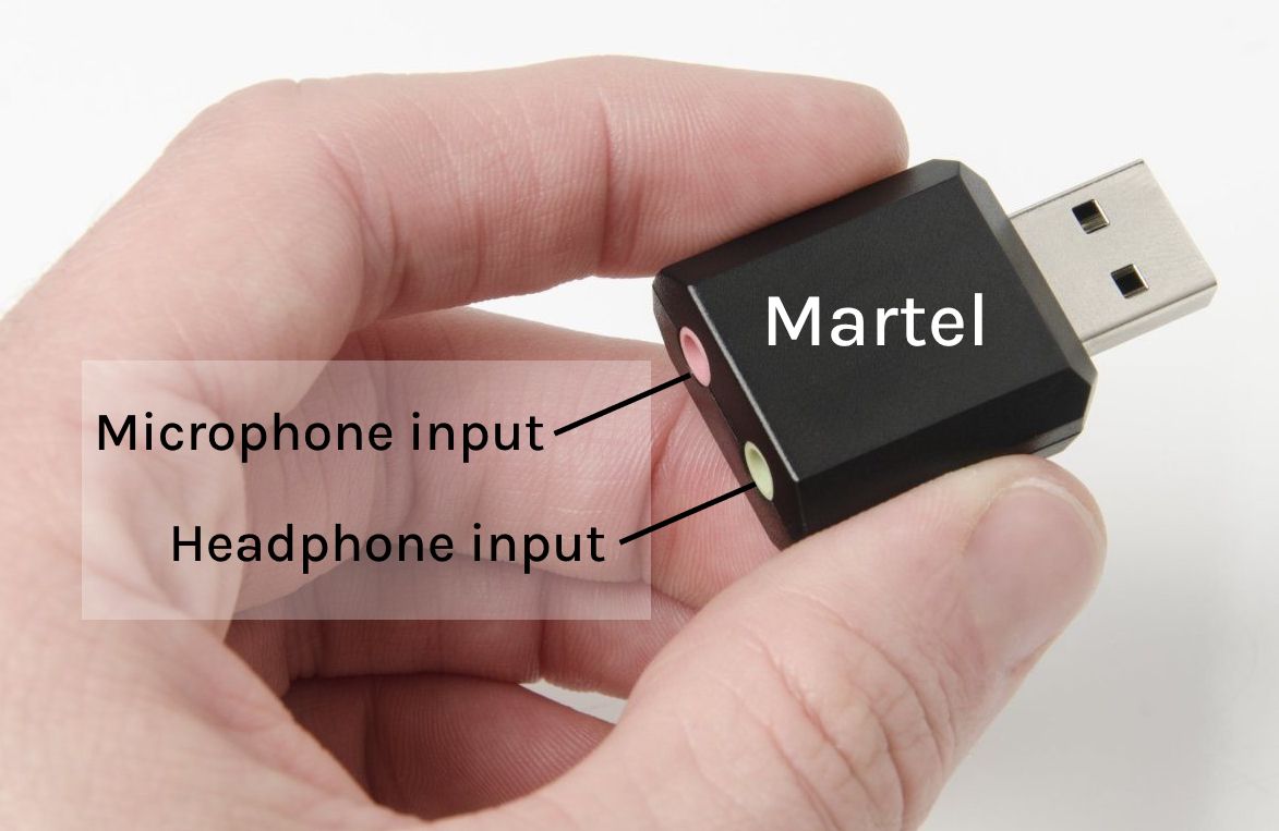 Microphone to USB Converter for Court Reporters