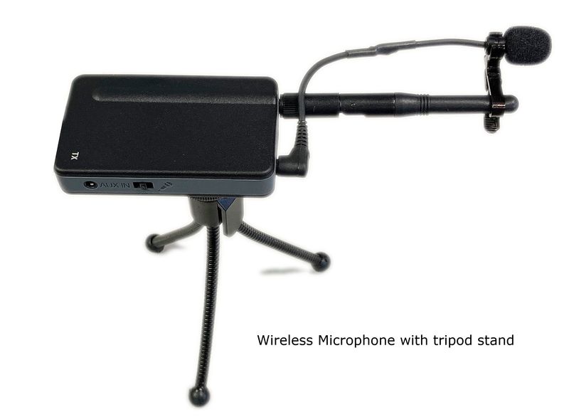 Easy Wireless Meeting Recorder with 2 Wireless Microphones for recording conferences