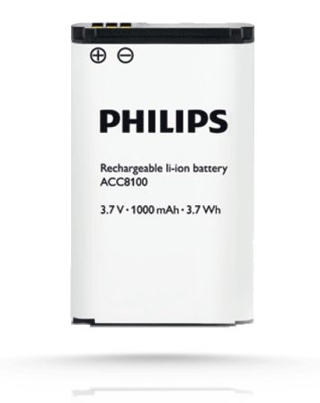 Philips ACC8100 Rechargeable Battery for DPM series