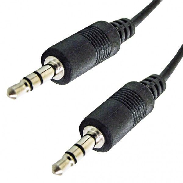 3.5 to 3.5 Male patch cable AKA 1/8 to 1/8 Male