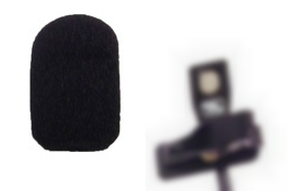 Foam Windscreen for Court Reporter Microphones, HGM1, HGM2, HGMUSB