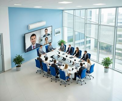 Zoom USB Multiple Microphones System 8 Microphone Mixer Package Hybrid Meetings