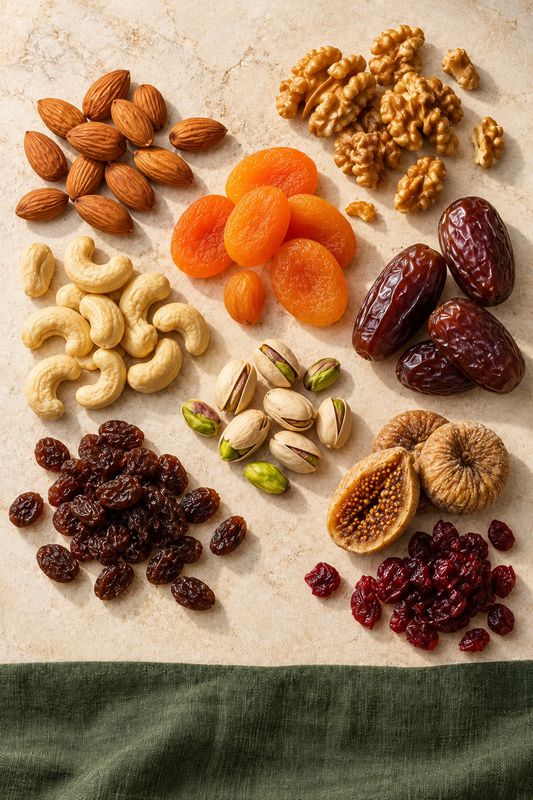 Nuts &amp; Dried Fruits — Coming Soon