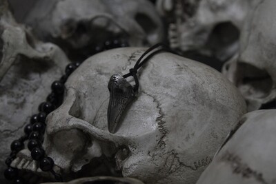 1347 - REQUIEM - PLAGUE DOCTOR MASK PENDANT