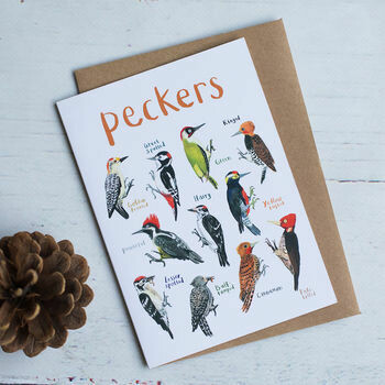 Peckers Card