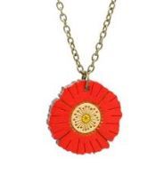 Wild Poppy Necklace