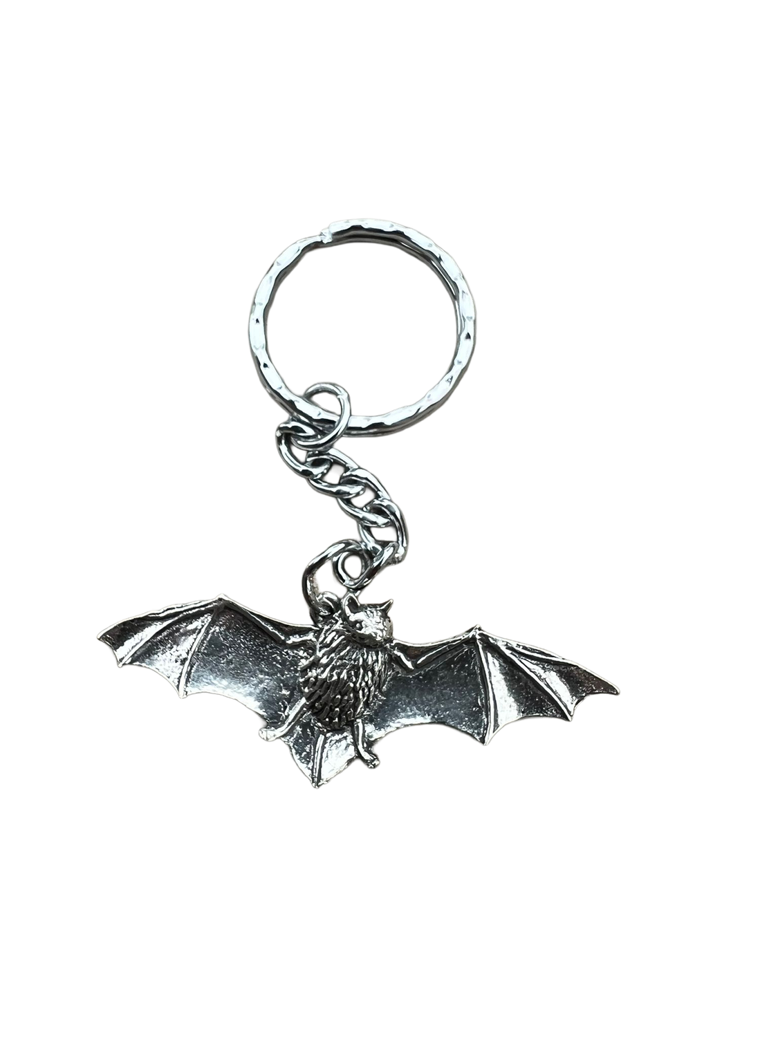 Pewter Keyring - Bat