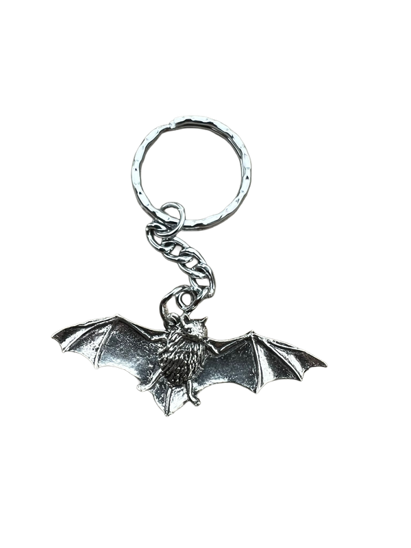Pewter Keyring - Bat