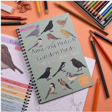 Amazing British Garden Birds Fact &amp; Activity Book