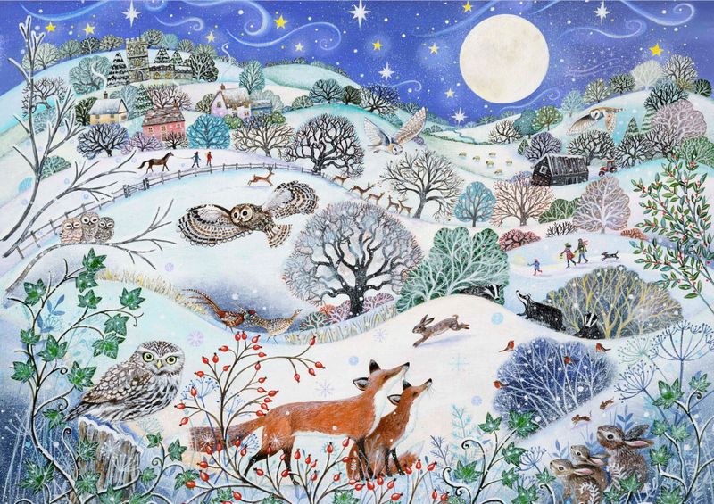 Magical Winter Landscape - Lucy Grossmith