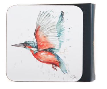 Kingfisher Coaster - Set of 4