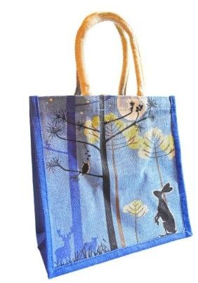 Jute Shopping Bag - Moonlight