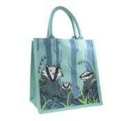 Jute Shopping Bag - Badgers