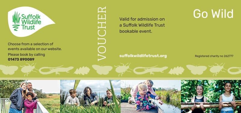 Go Wild Gift Voucher  - Young Person (Free P&amp;P)