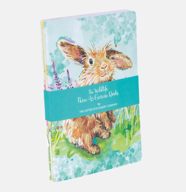 Three A5 Exercise Books - The Wildlife