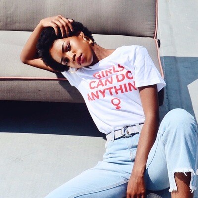 GIRLS CAN DO ANYTHING Unisex Tee GIRLS CAN DO ANYTHING Unisex Tee