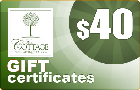 $40 Gift Certificates