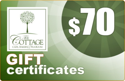 $70 Gift Certificates
