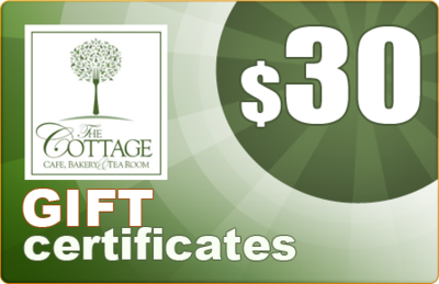 $30 Gift Certificates
