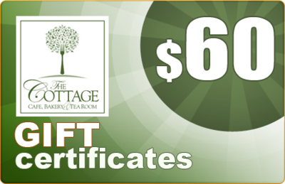 $60 Gift Certificates