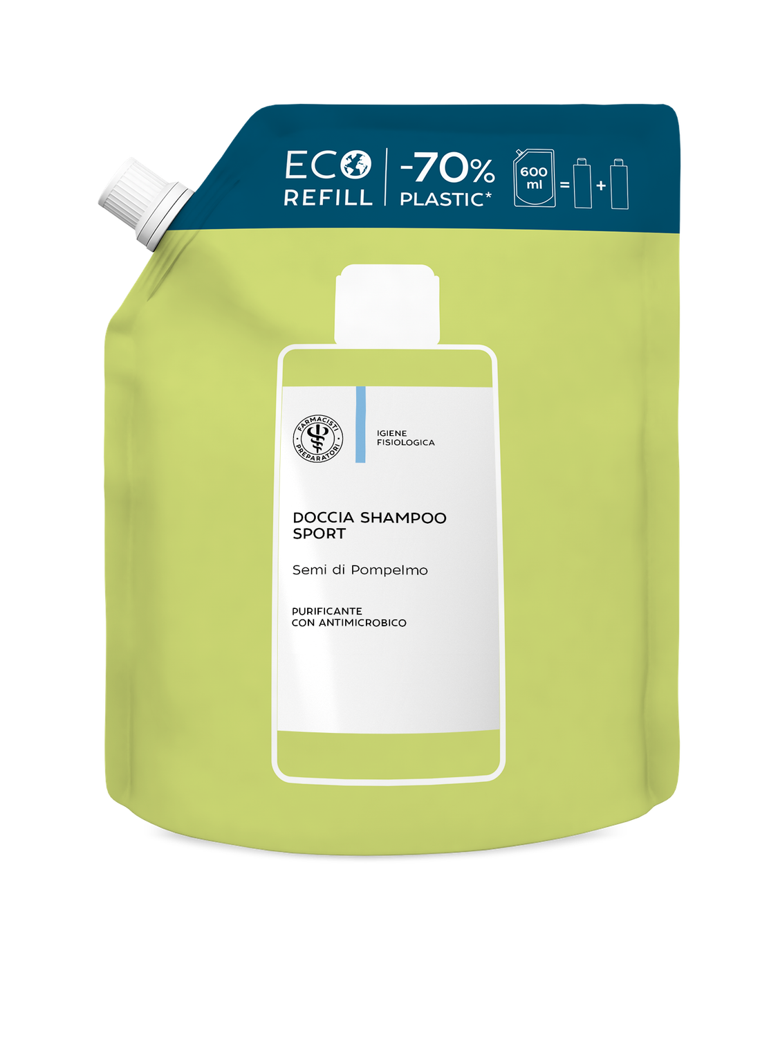 LFP DOCCIASPORT POMPELMO 600ML